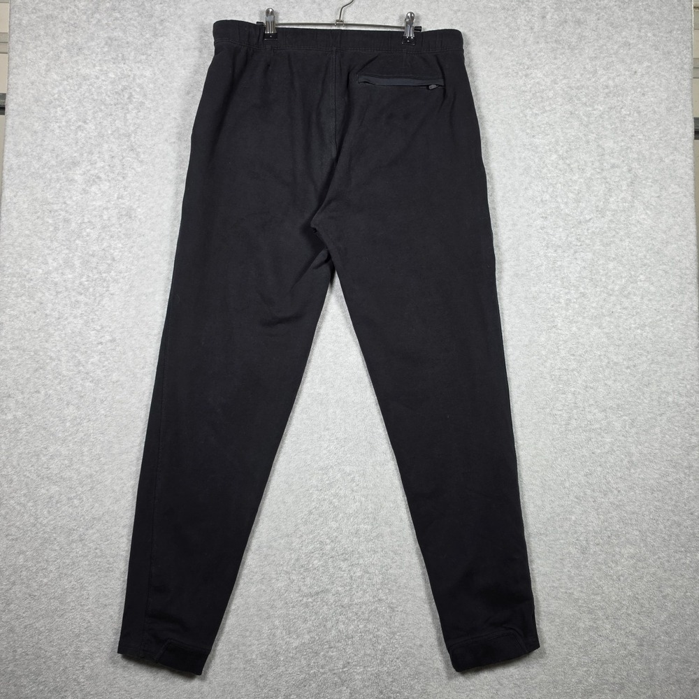 Mack Weldon Jogger Mens Size XLT Black Ace Sweatpants Tapered Zip Pockets Comfy - Picture 5 of 10